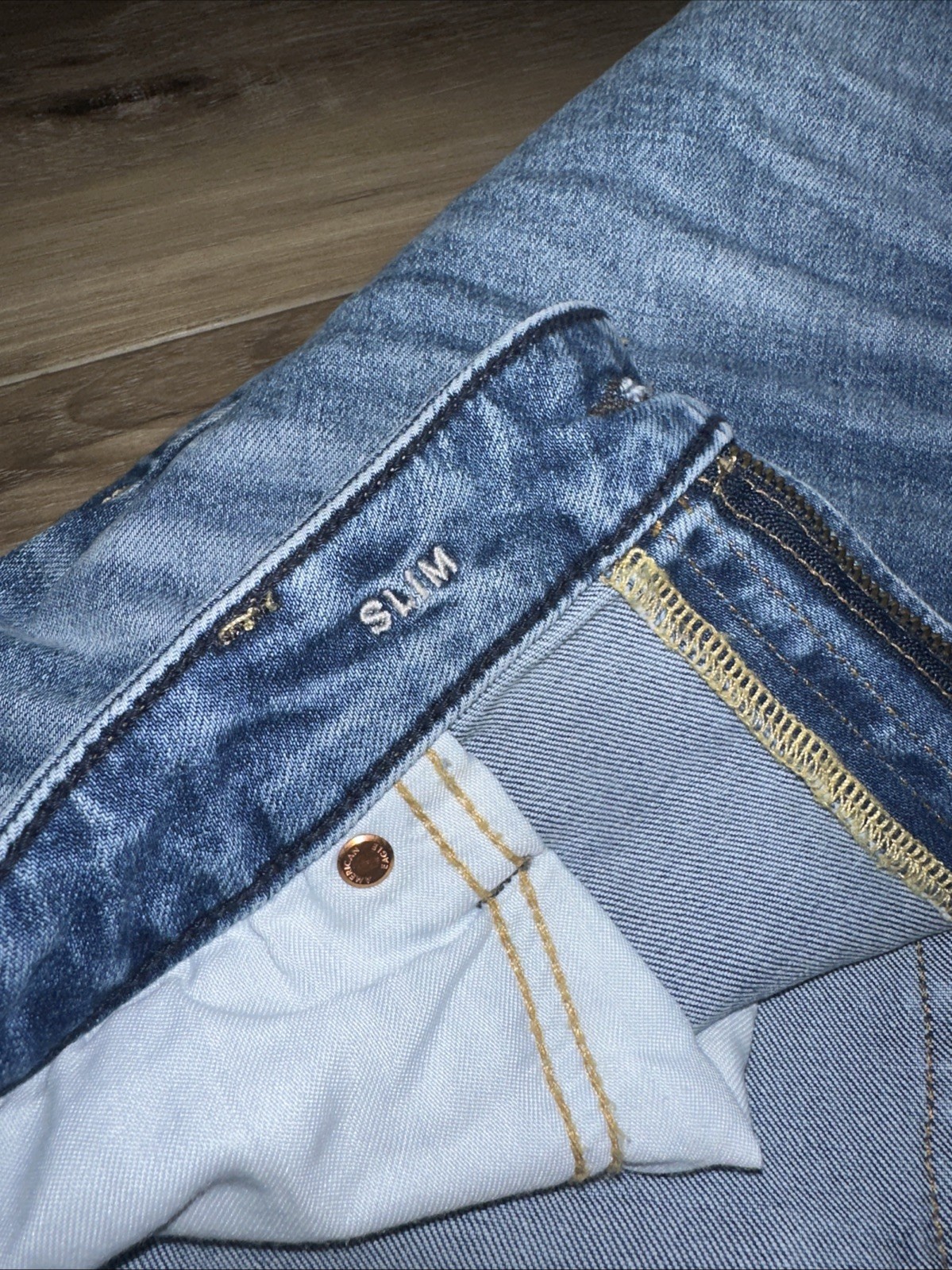 American Eagle Airflex+ Slim Medium Indigo Men’s Jeans Size 36×32