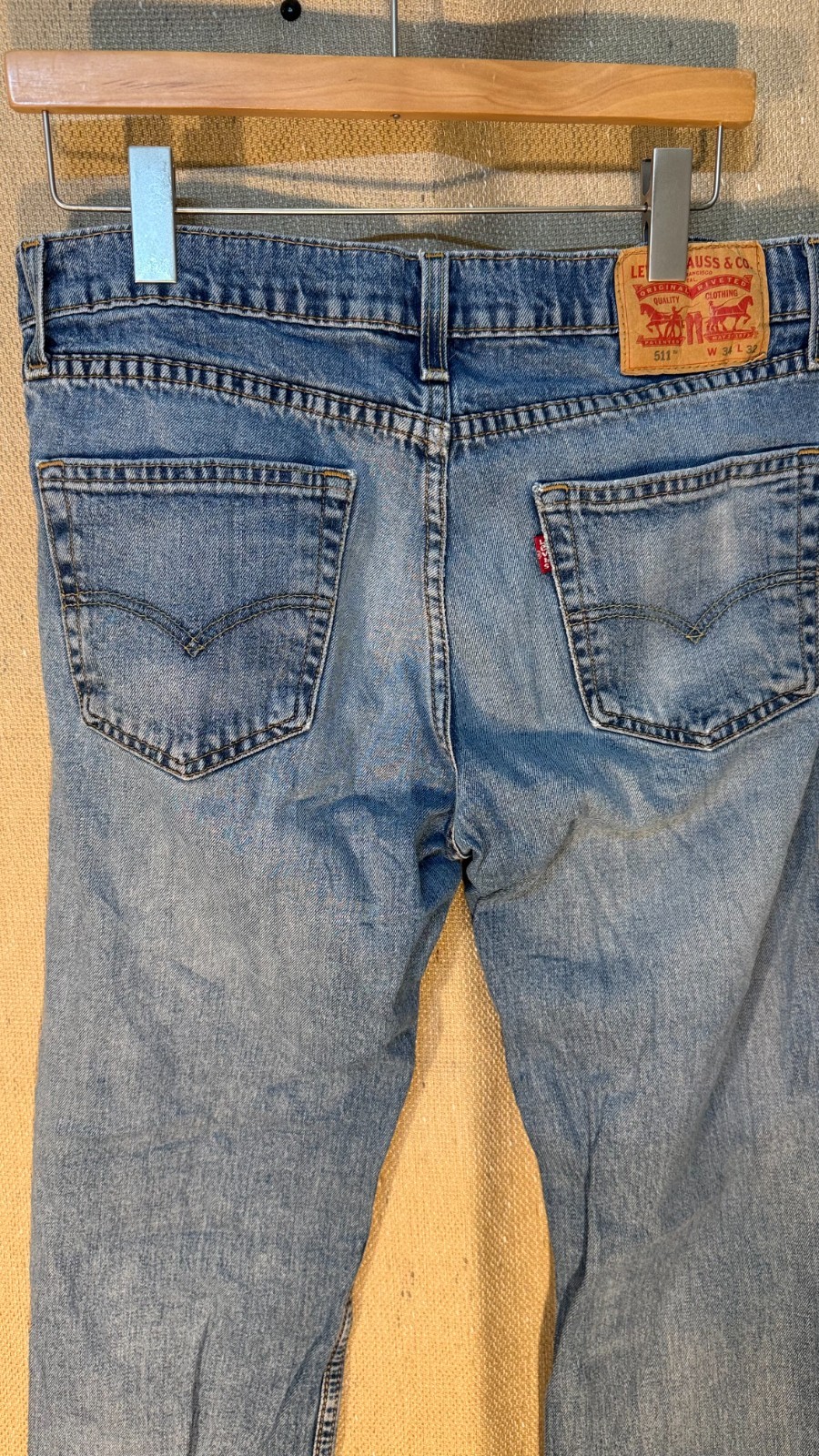 Levis 511 Jeans Lot 3 Pair Bundle 34×34 34×32 34×30 Distressed Paint