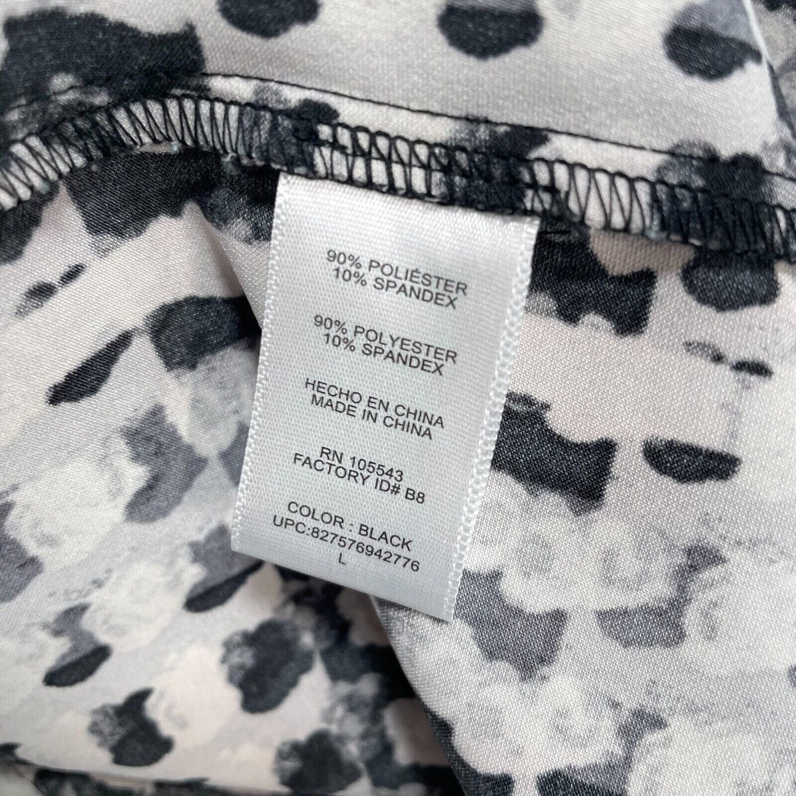 Thakoon Dress Womens Large Long Sleeve Black Polka Dot Abstract Artsy Designer