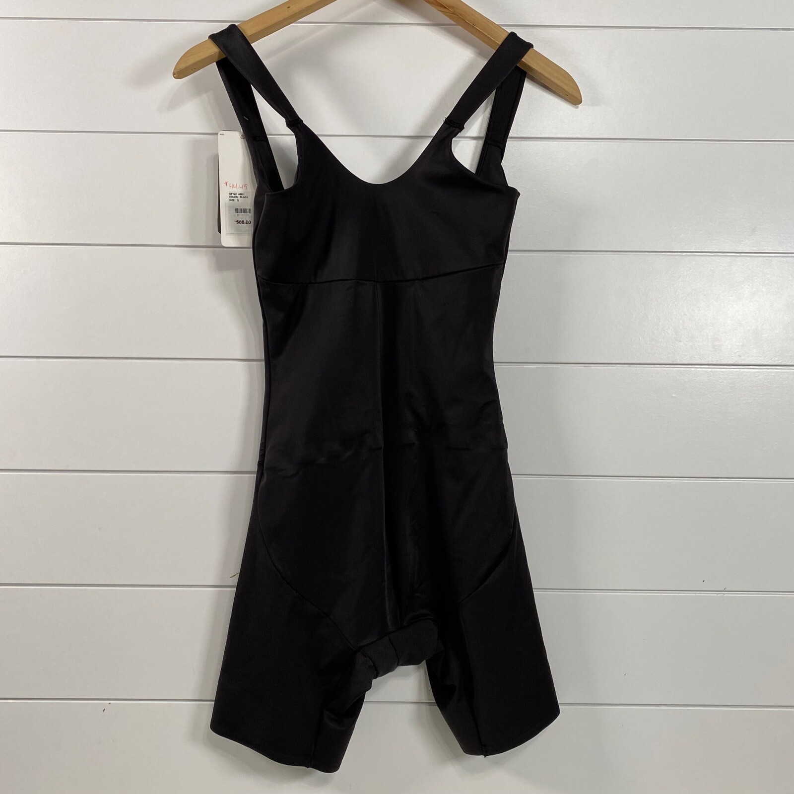 Total Comfort Womens ShapeAway Extra Firm Control Torsette Thigh Shapewear S NWT