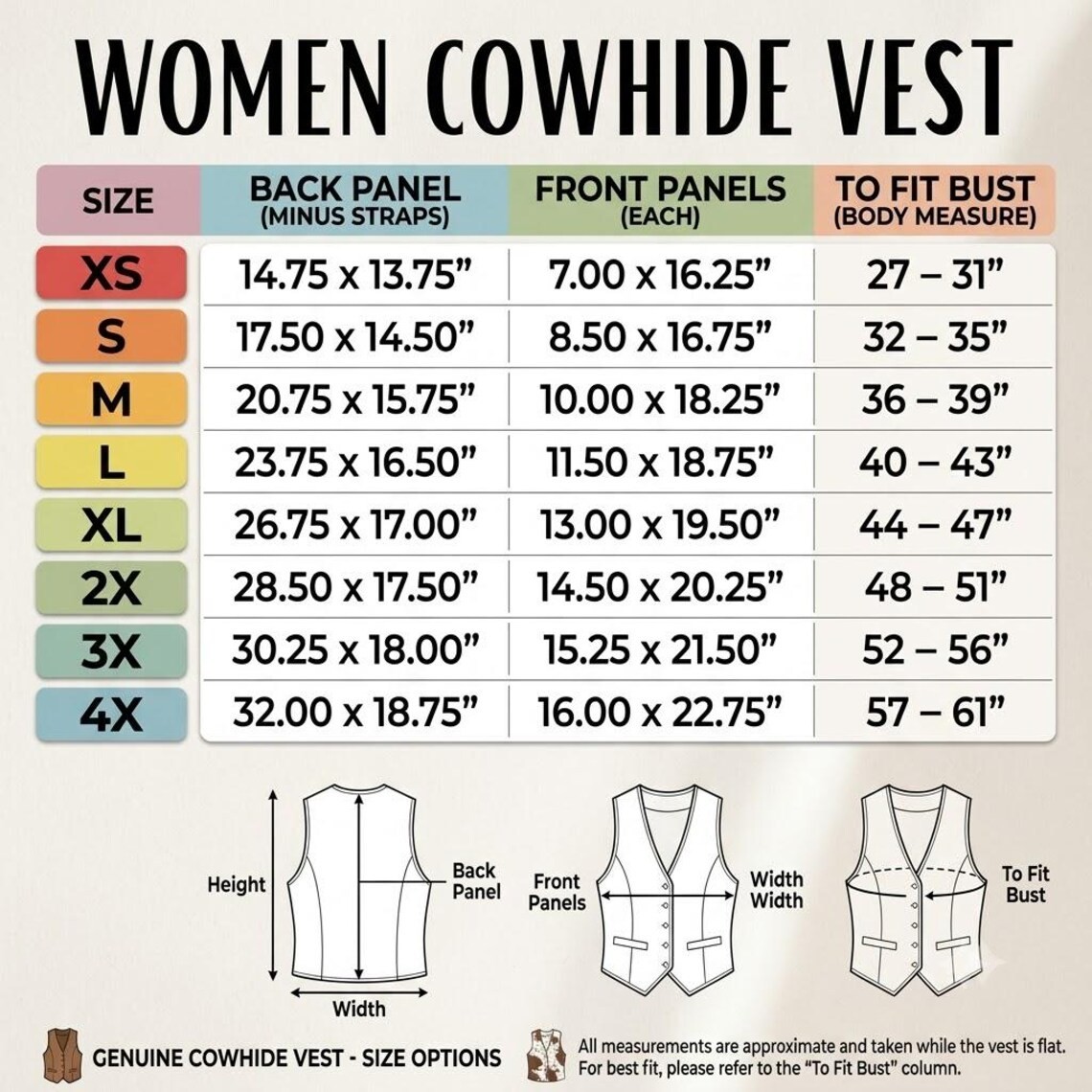 Brown White Hair-On Cowhide Vest Women Western Belted Waistcoat Handmade Baho