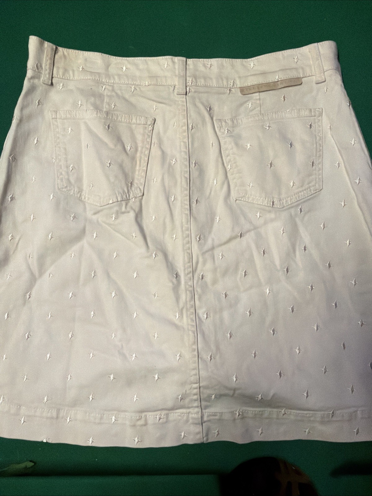 Stella McCartney White Embroidered Star Skirt Italy Women’s Italy 46 A02