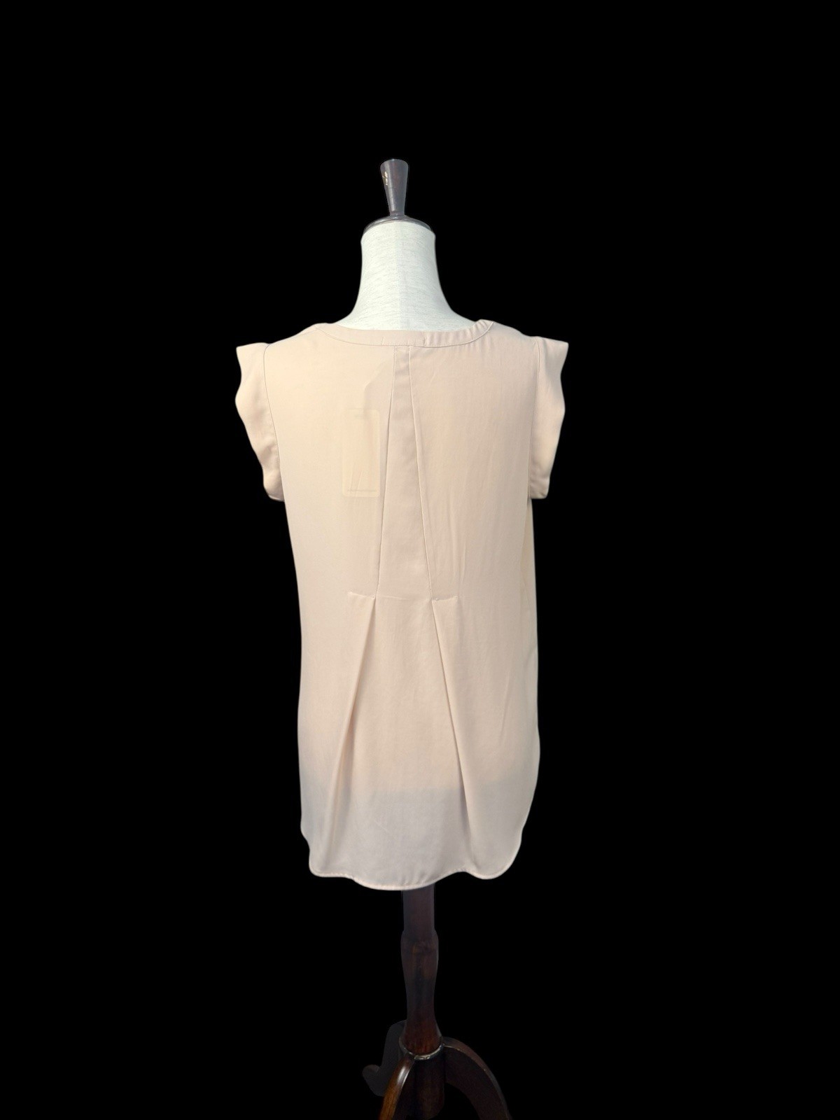 Pleione Women’s Blouse Size Small Sheer Pink Lightweight Top New