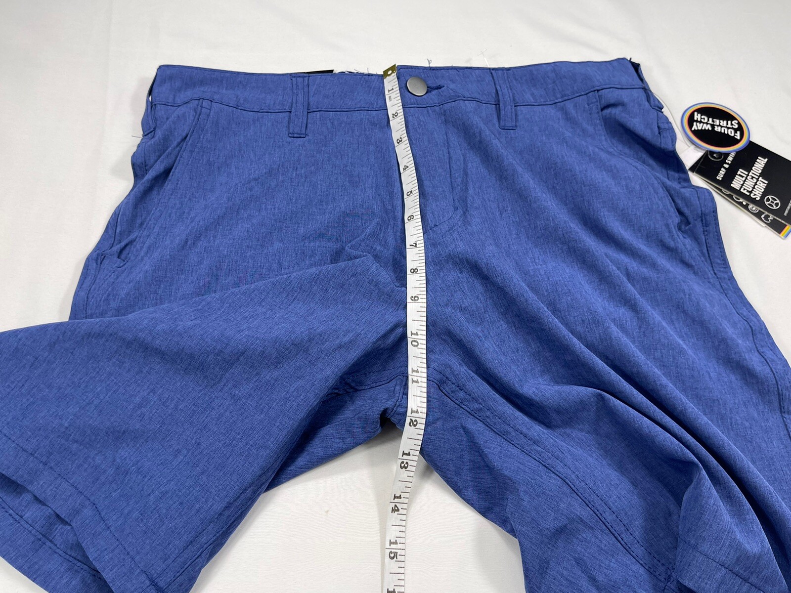 ✅ New ✅Surf And Swim Co Multi Functional Short ✅Moody Blue ✅Mens ✅30 ✅Chambray