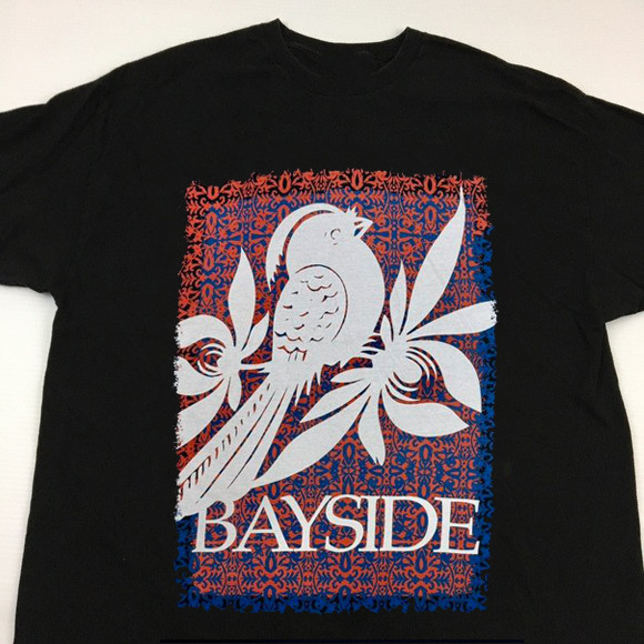 Rare! Bayside band T-shirt Xmas Christmas Tour music SG262 FREE SHIPPING