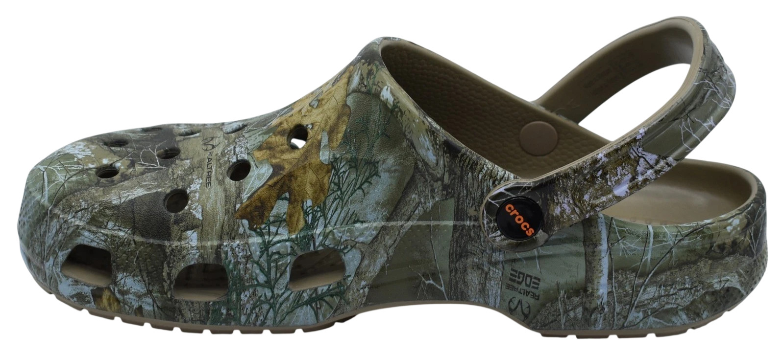 Crocs Baya Realtree APX Edge Camo Clogs Unisex M12 W14 Slip On Shoes New