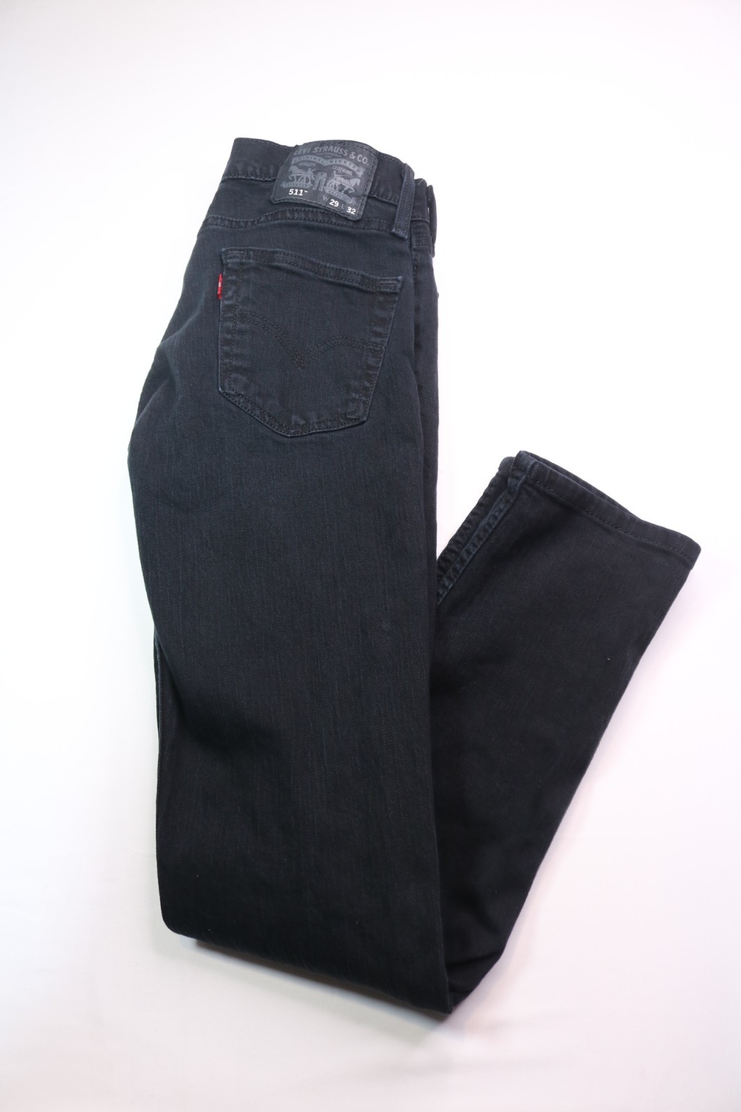 Levi Strauss & Co 511 Men’s Jeans Slim Fit Stretch – Size 29×32 – Color Black
