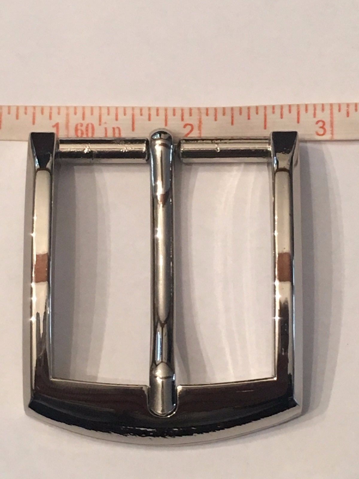 BELT BUCKLE IN NICKEL COLOR FOR 1.5″ WIDE BELT-SHIPS FREE & FAST
