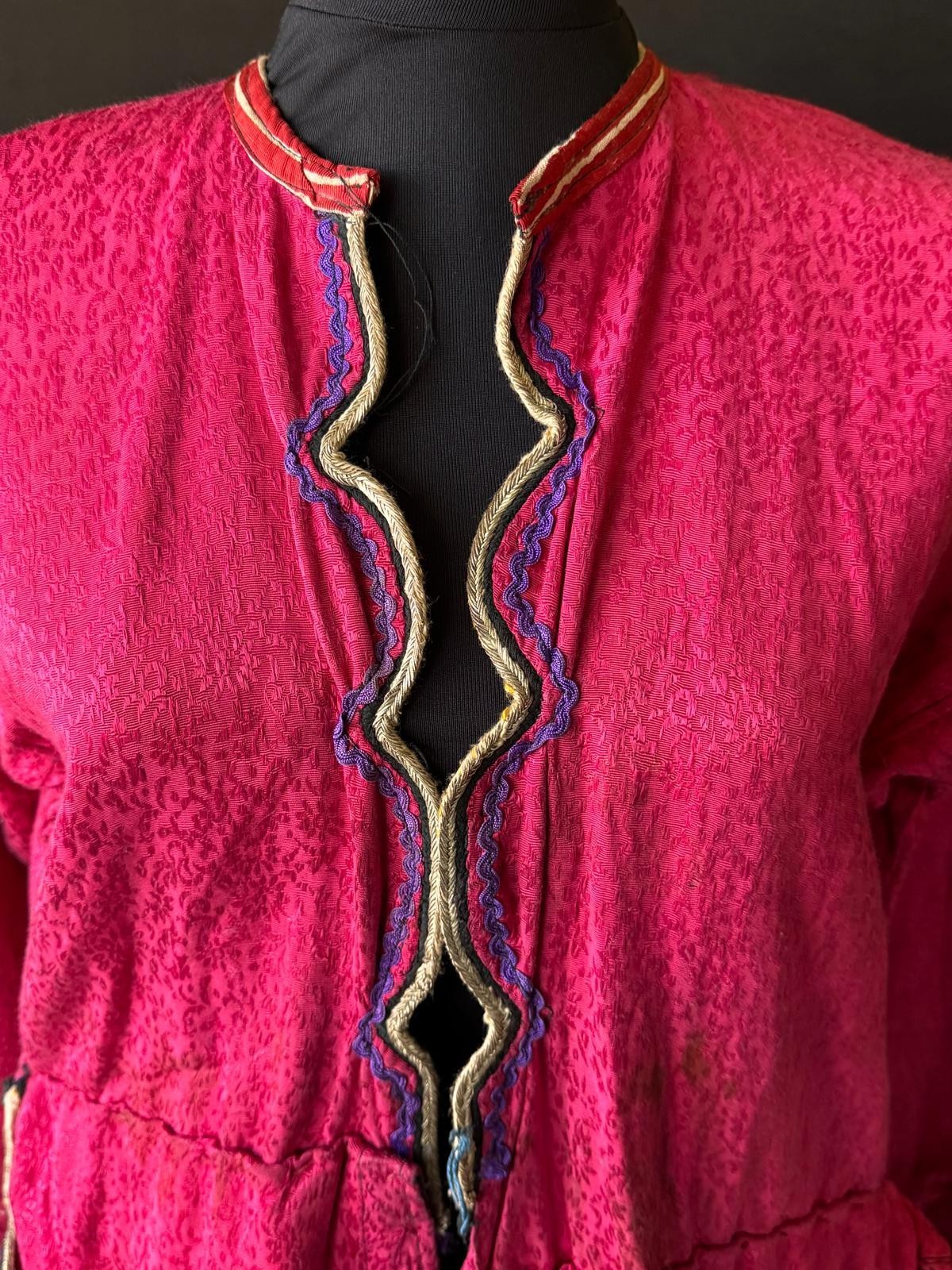 Anatolian Three-Skirted Ottoman Kaftan | Antique Historical Women’s Garment