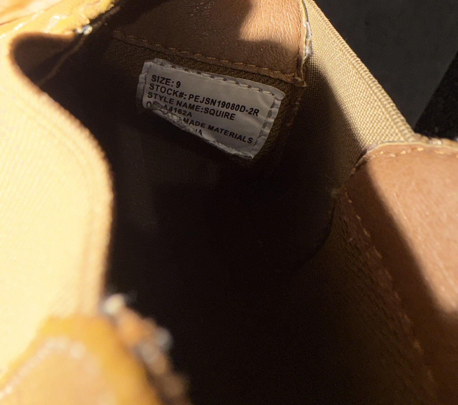 Perry Ellis Portfolio Men’s Tan Chelsea Pull-On Ankle Boots Round Toe US 9