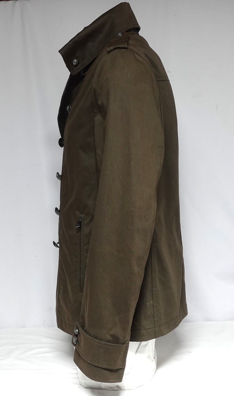 John Varvatos Double-Breasted Military Jacket IT 52 US 42