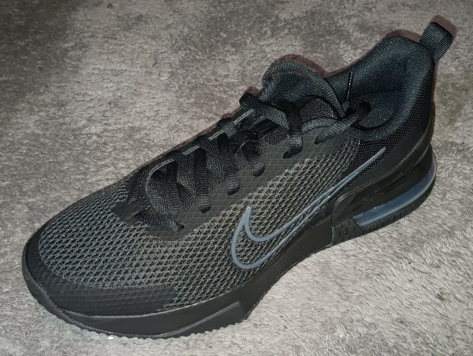 Size 10.5 – Nike Air Max Alpha Trainer 6 Black. New in Box.