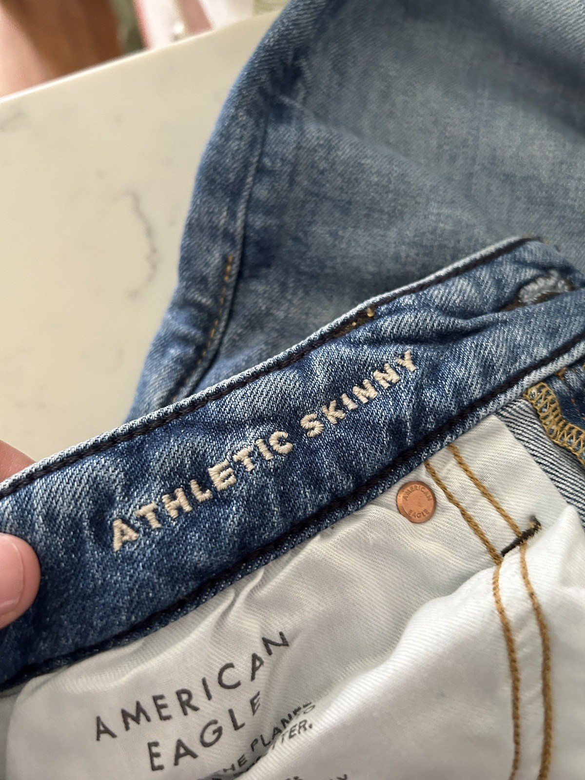 Men’s American Eagle Air flex Athletic Skinny Jeans 32×34