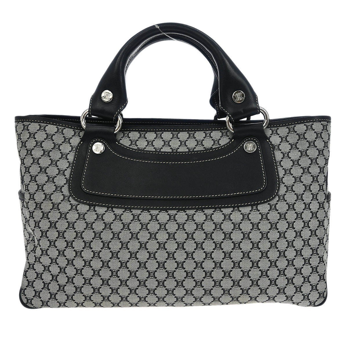 Celine Black Gray Boogie Bag Handbag YS00/55 115718