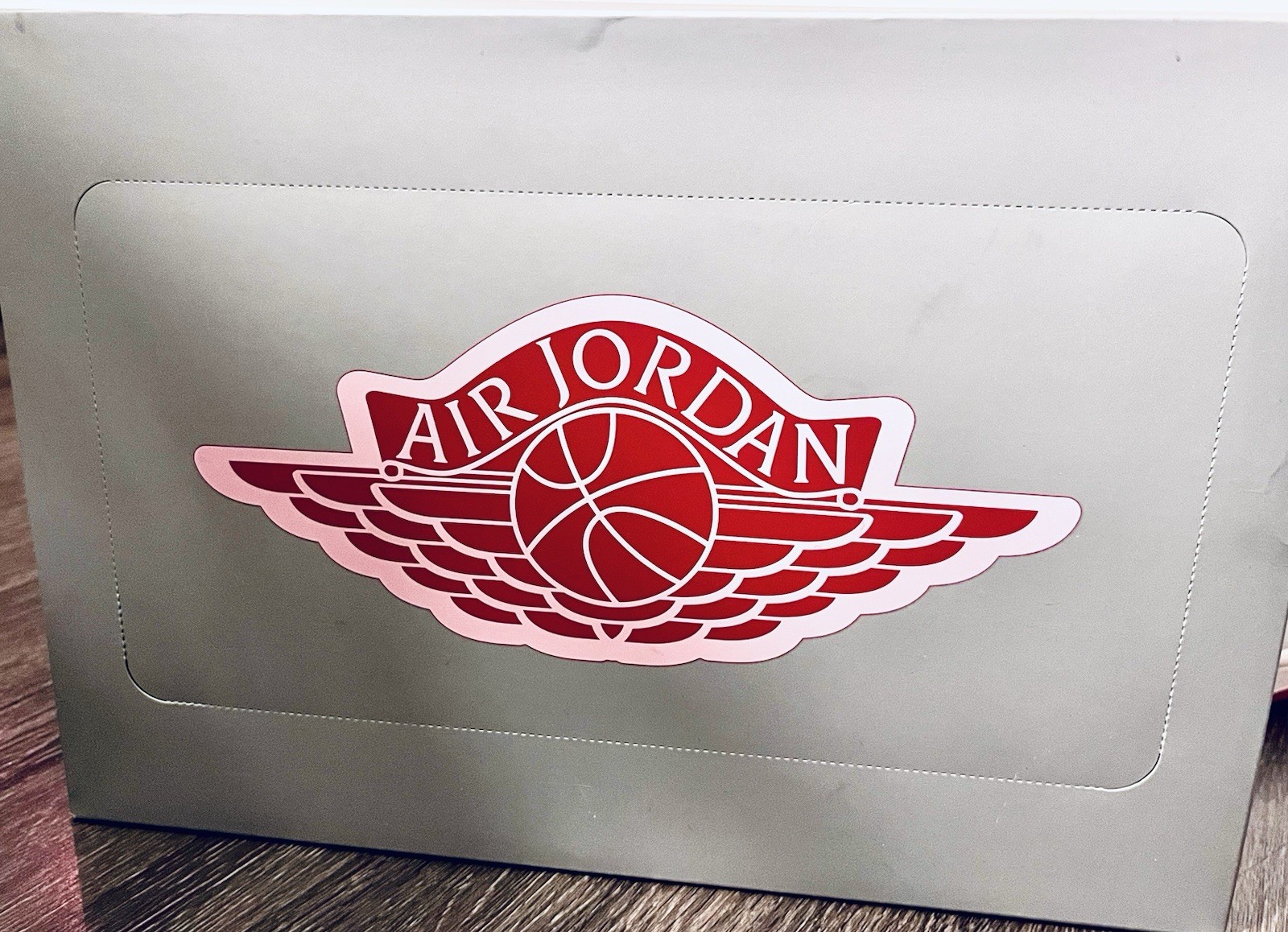 BRAND NEW CUSTOM AIR JORDAN 1 ZOOM AIR White/Red Leather in original box!