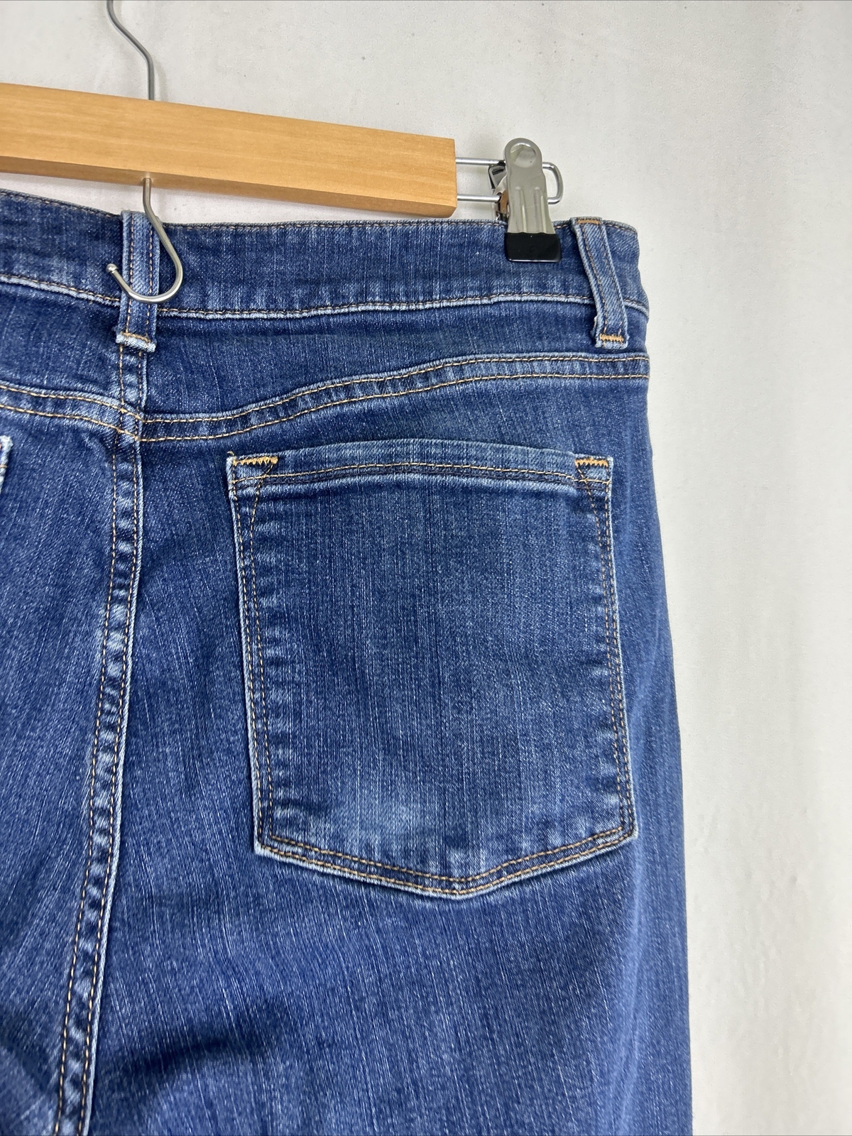 LL Bean Jeans Womens 12reg Classic Fit Stretch Denim Medium High Rise 504930