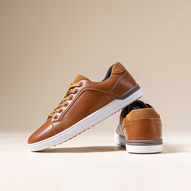Men’s Lace-Up Casual Dress Sneakers Skate Shoes Casual Fashion Sneakers