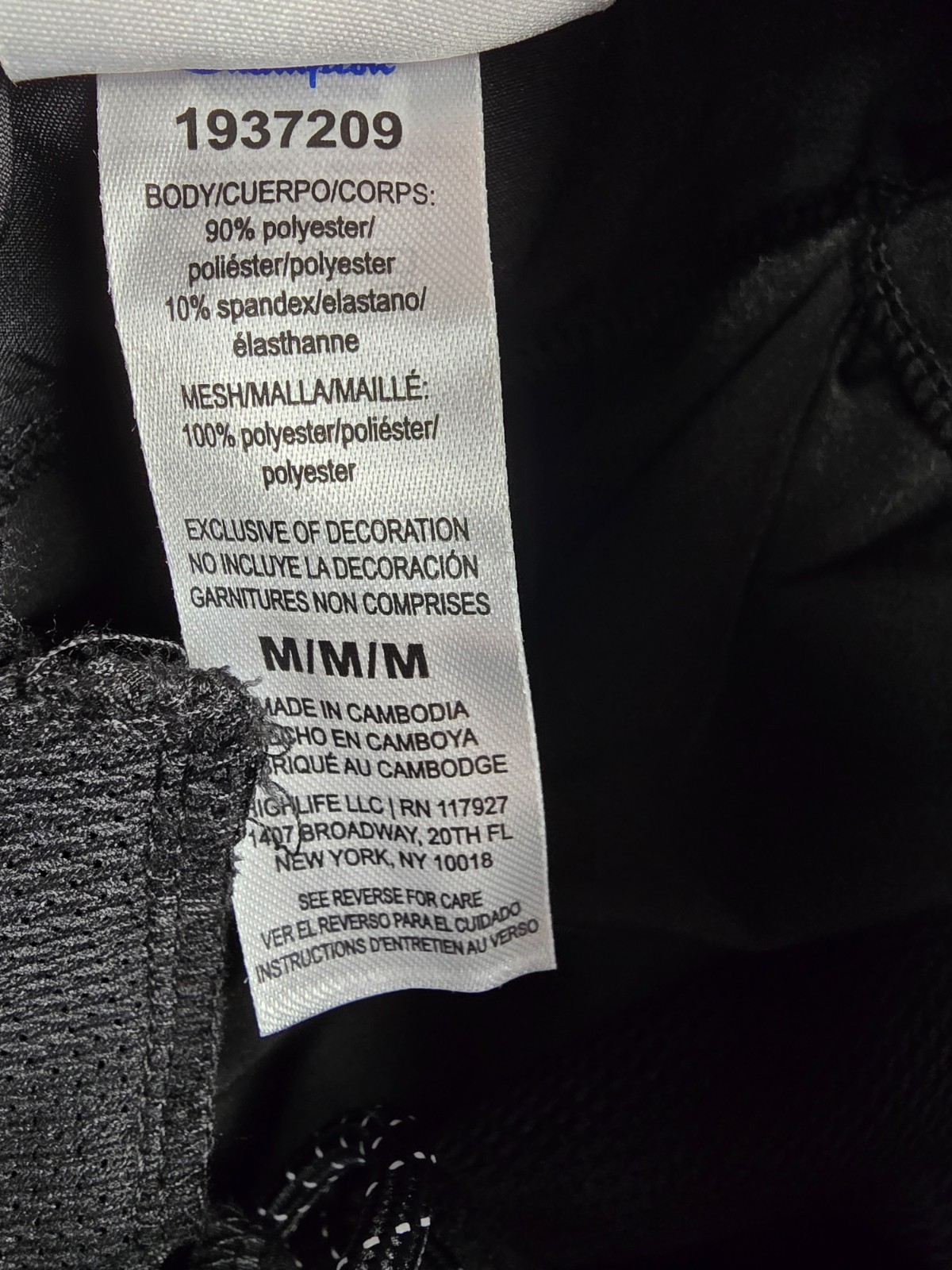 Champion Active Woven Shorts Mens Drawstring Zip Pocket Light Pick Size Color