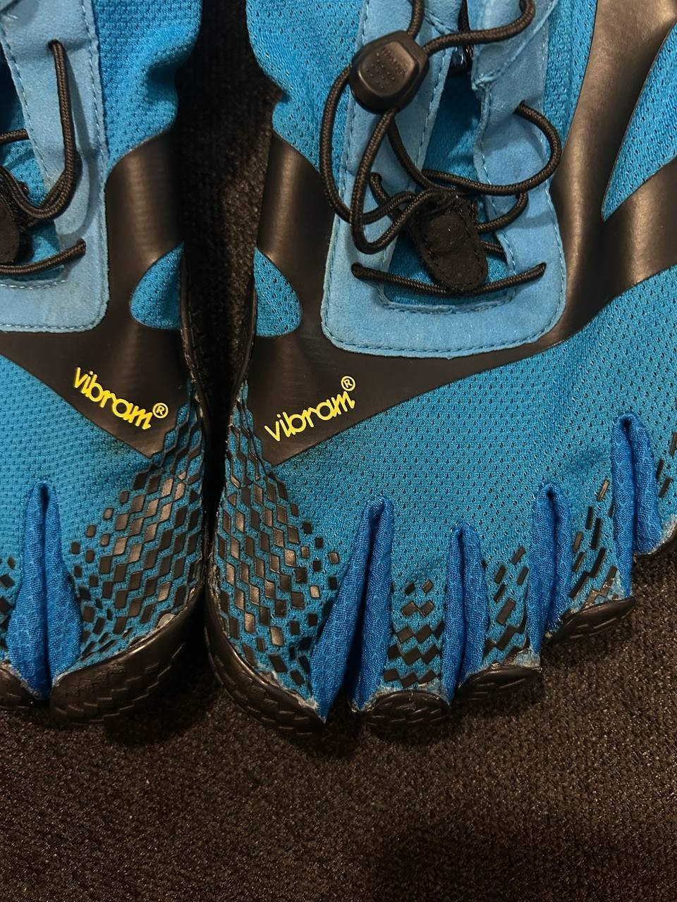 Vibram FiveFingers KSO EVO Blue Minimalist Shoes Size 46