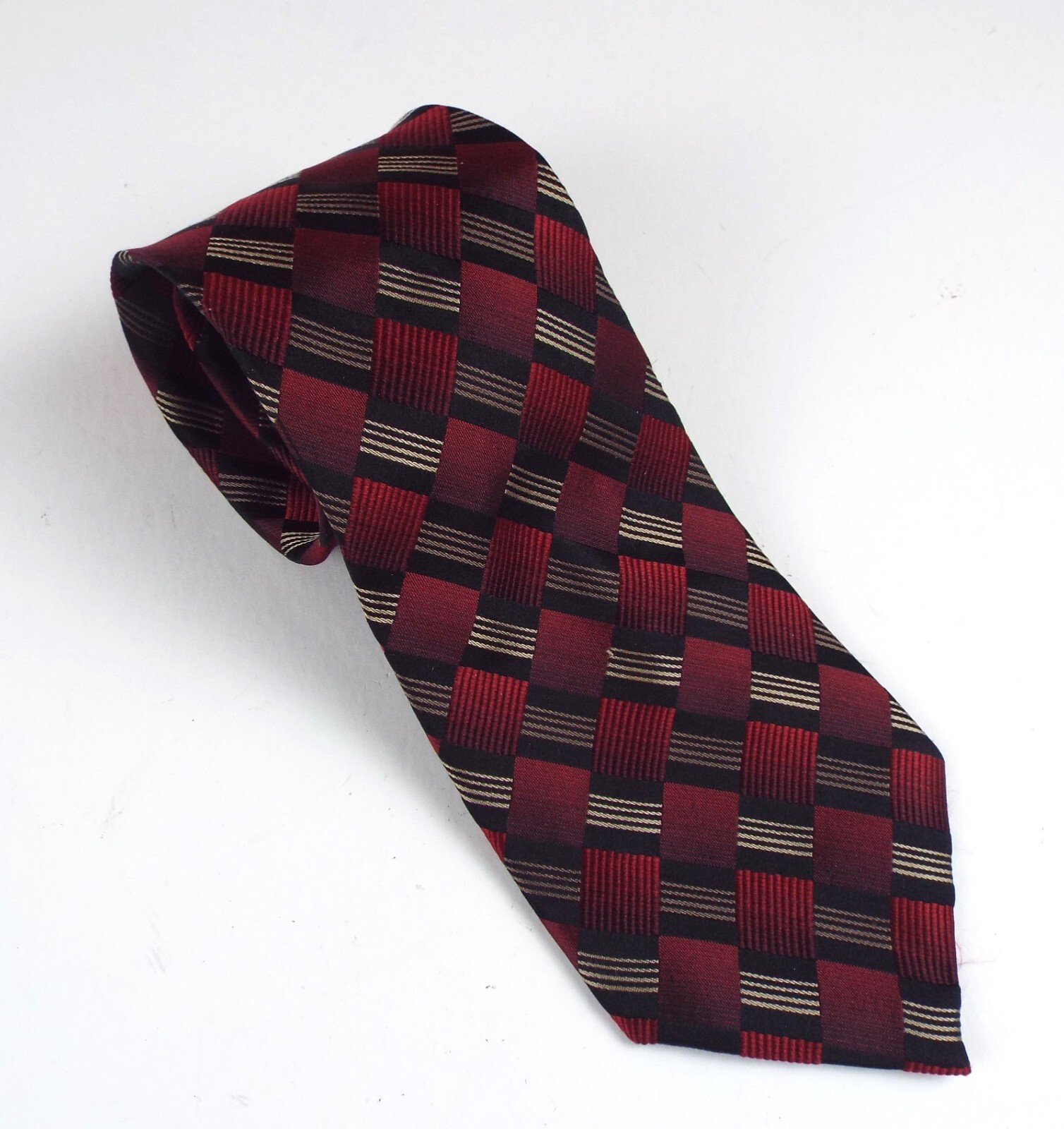 Antonio Fellini Men’s Necktie 4 inches wide 100% Silk NEW Free Returns