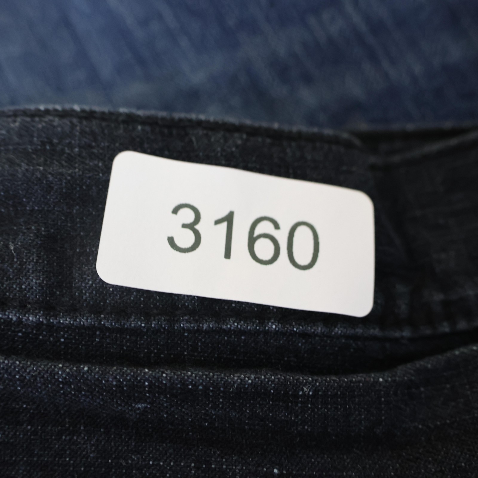 Indigo 30 Jeans Mens 38×32 Blue Straight Leg Denim Zip Fly Cotton Blend