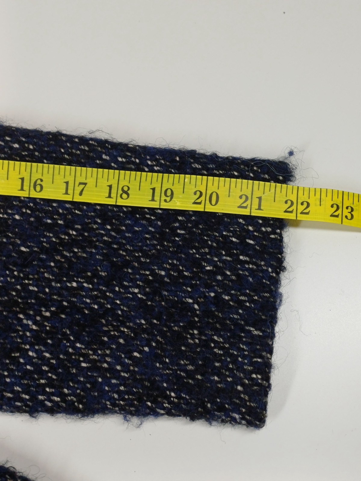 Jaeger Overcoat Womens Medium Navy Blue Virgin Wool Alpaca Blend Double Breasted