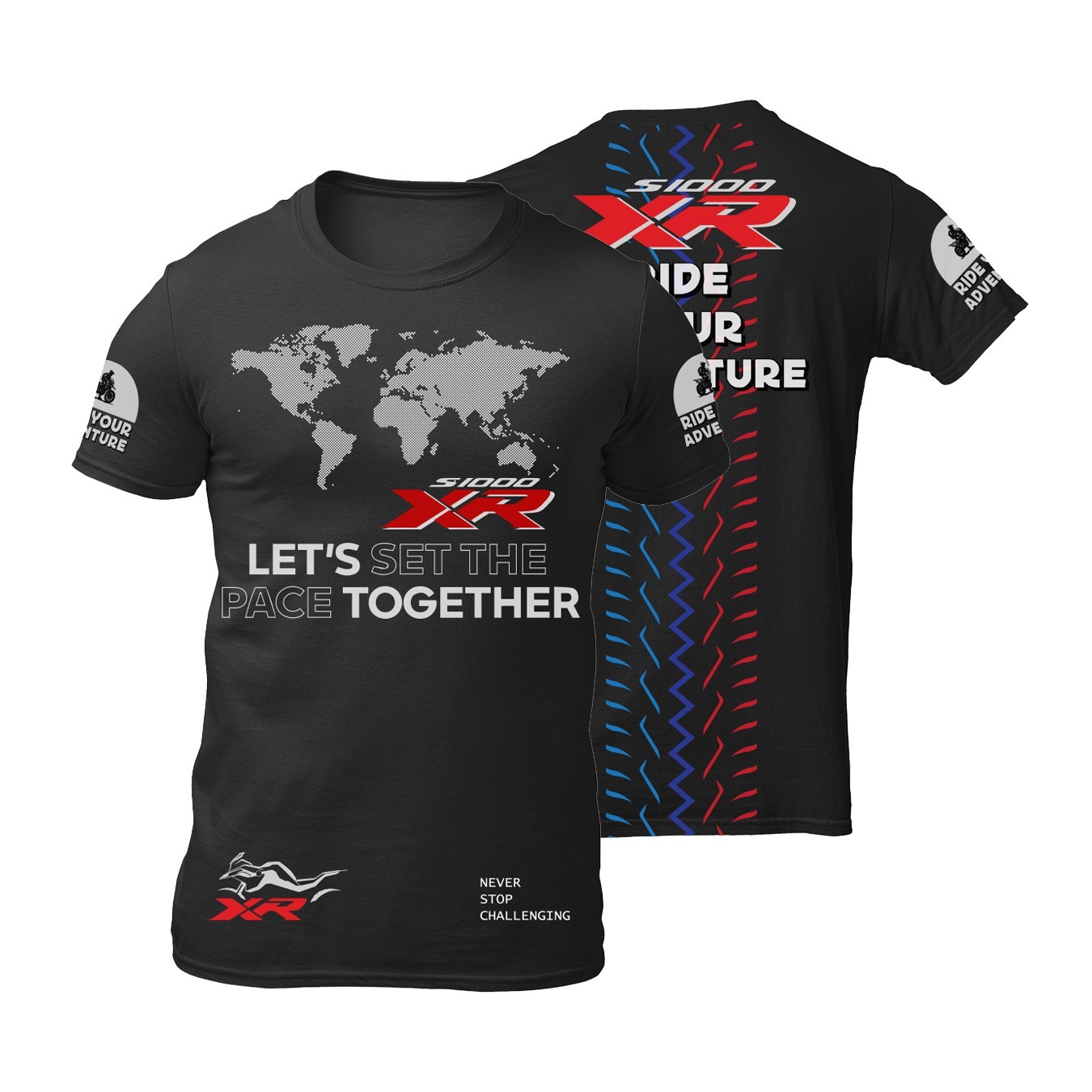 Motorcycle T-shirt / Motorrad Gift For BMW S1000XR S1000 XR Biker, graphic tee