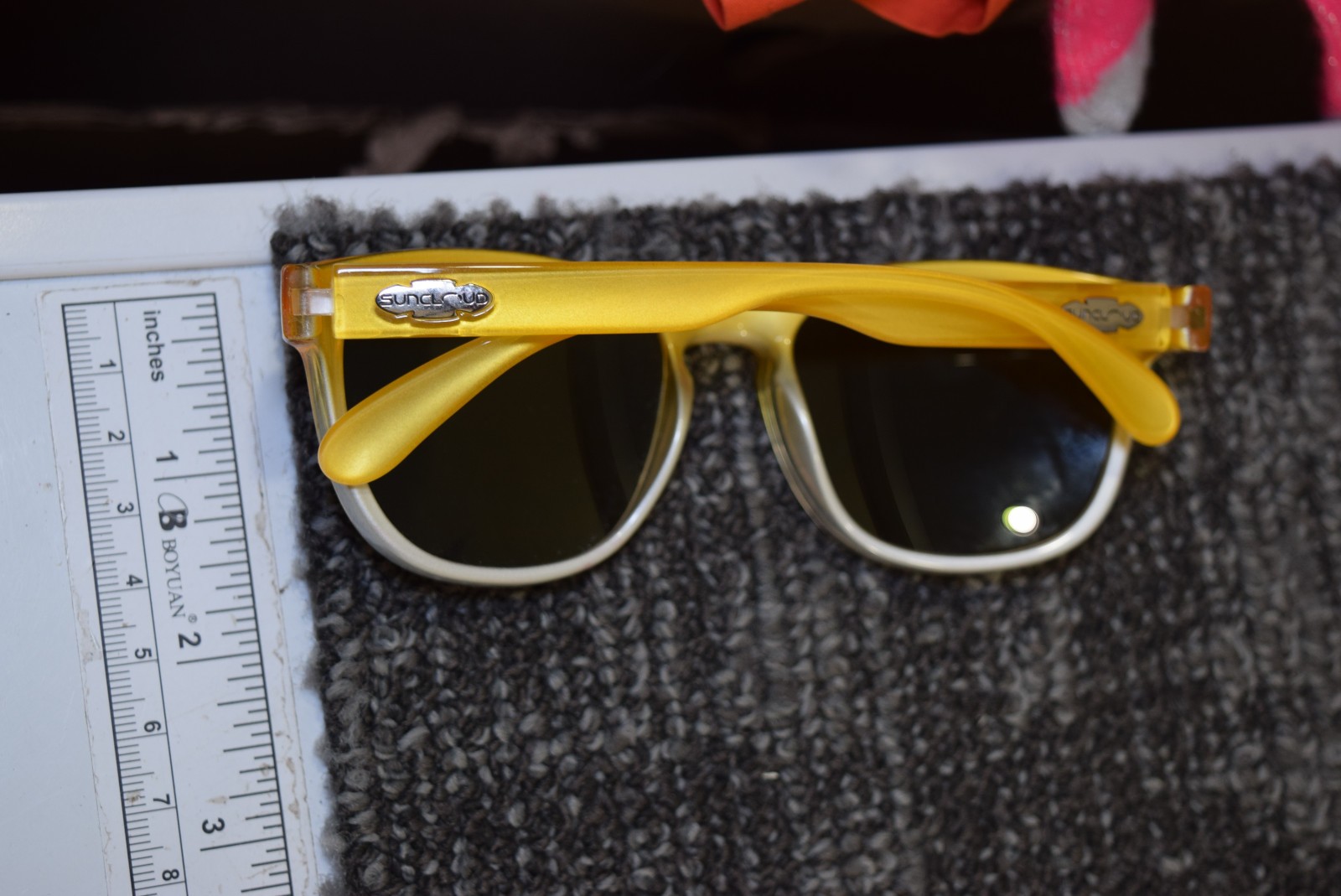 Suncloud LOVESEAT Polarized Sunglasses Electric Yellow Frame