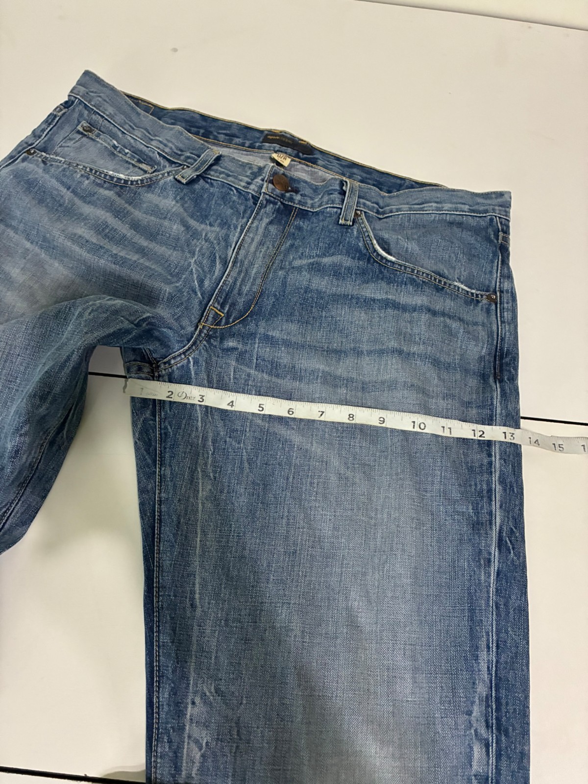 Agave Copper Jeans 40×36 Zuma Vintaged Gringo Whiskered Denim USA Premium 12-188