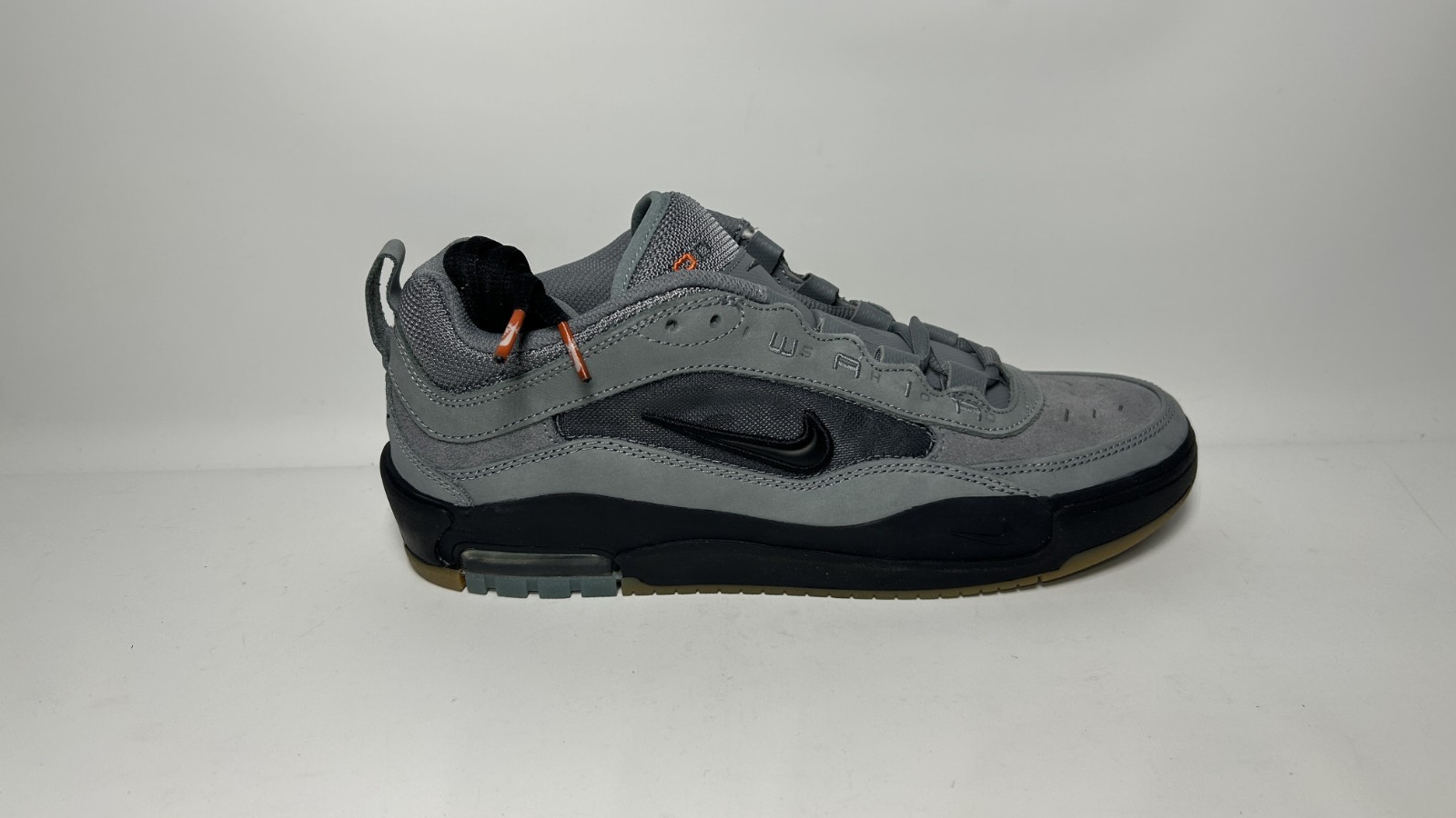 [TARIFF-FREE] Nike SB Air Max Ishod ISO Cool Grey Sz 9-9.5-11 Blk HJ4299-00