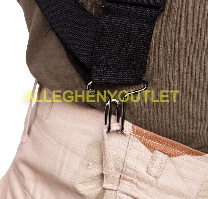 M1950 Trouser Pant Suspenders Elastic OD Green US Military Surplus EXC