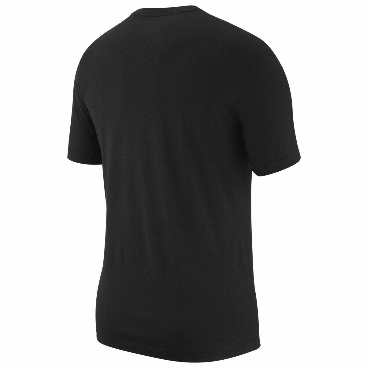 New Men’s Nike Just Do It Short Sleeve T-Shirt Black Tee (M) MEDIUM AR5006 010