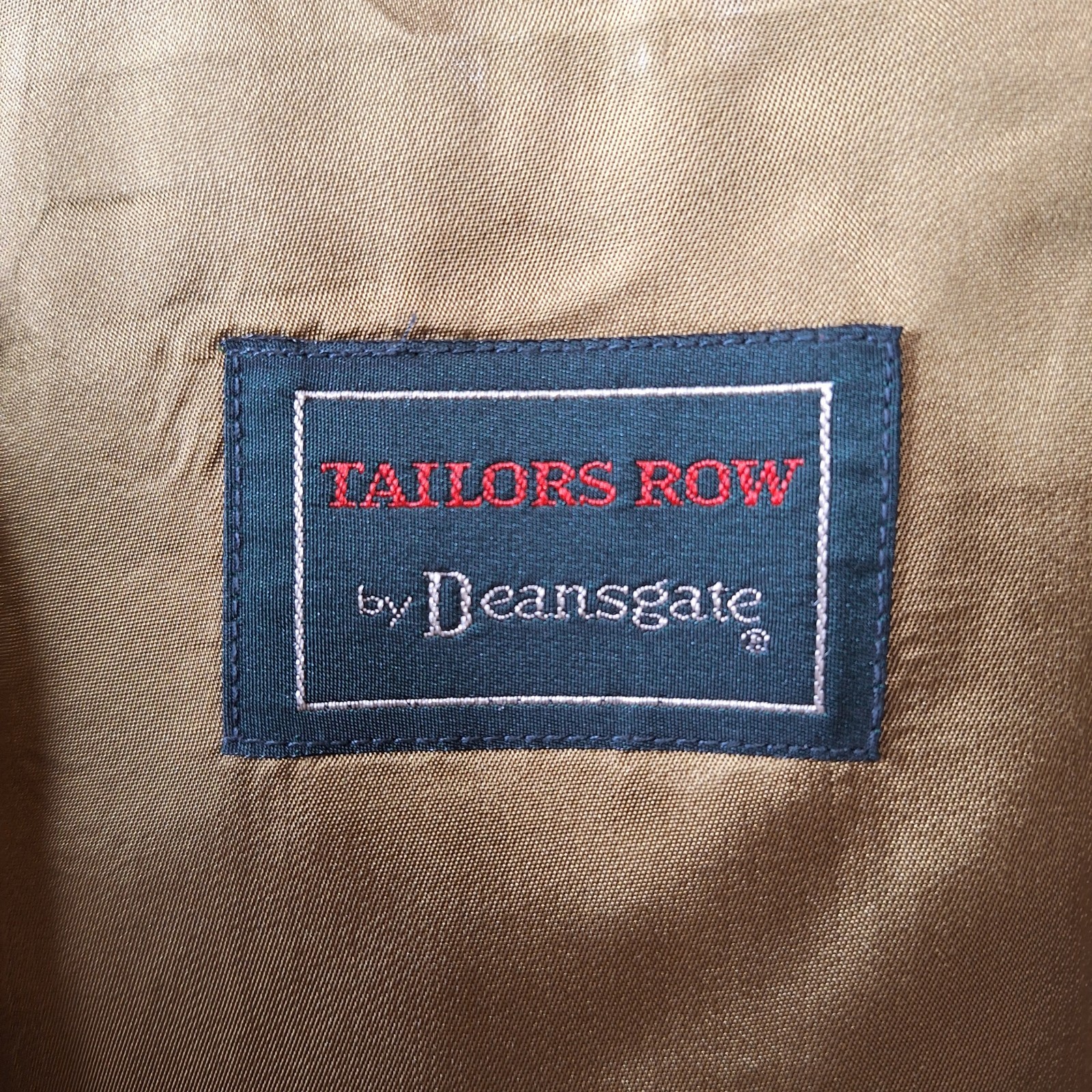 Deansgate Jacket Blazer Mens 48R Light Brown Silk Tweed Wool