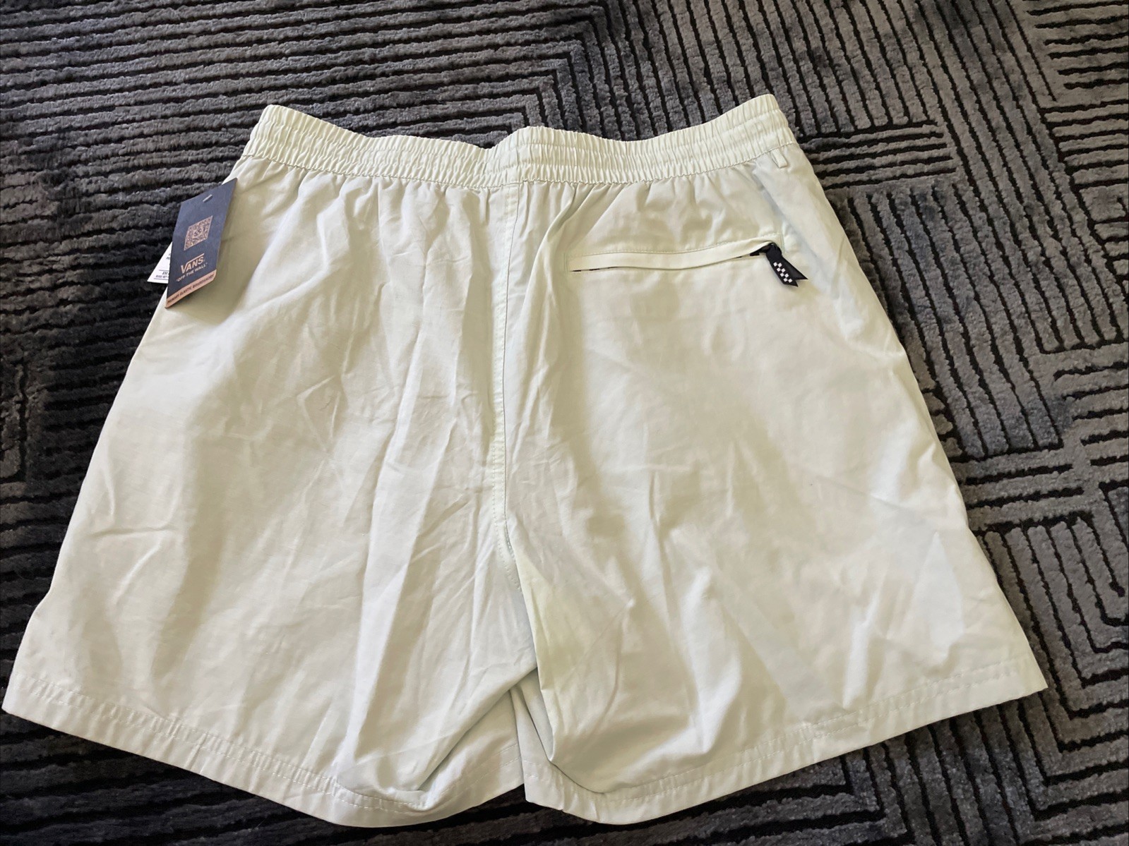 New VANS Mens Hybrid Sport Active Skater Surfer Board Gym Swim Shorts Size M