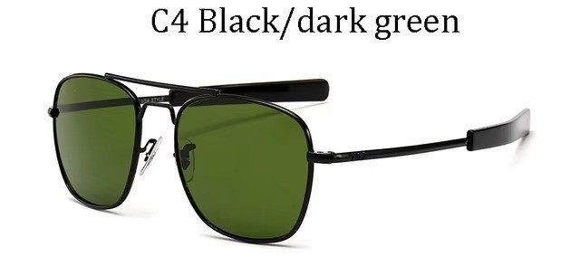 Aviator Sunglasses Premium Military Pilot Ultraviolet Mens Polarized Sunglasses