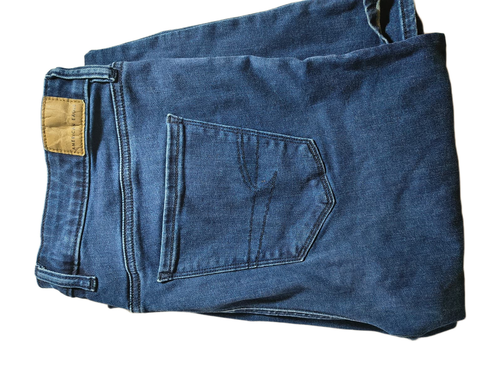 American Eagle Festival Flare Jeans Size 14 Regular Dark Wash JNF 15/06/26/A