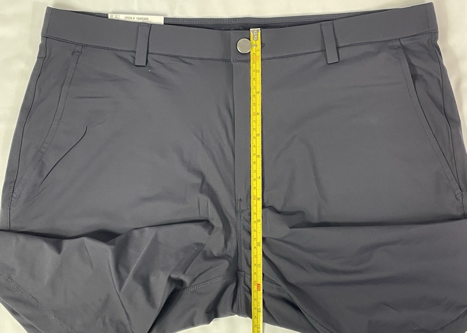 Infinity Men’s 36 LINEARFLEX NAVY PERFORMANCE Stretch Short **fit 37×8.5** NWT