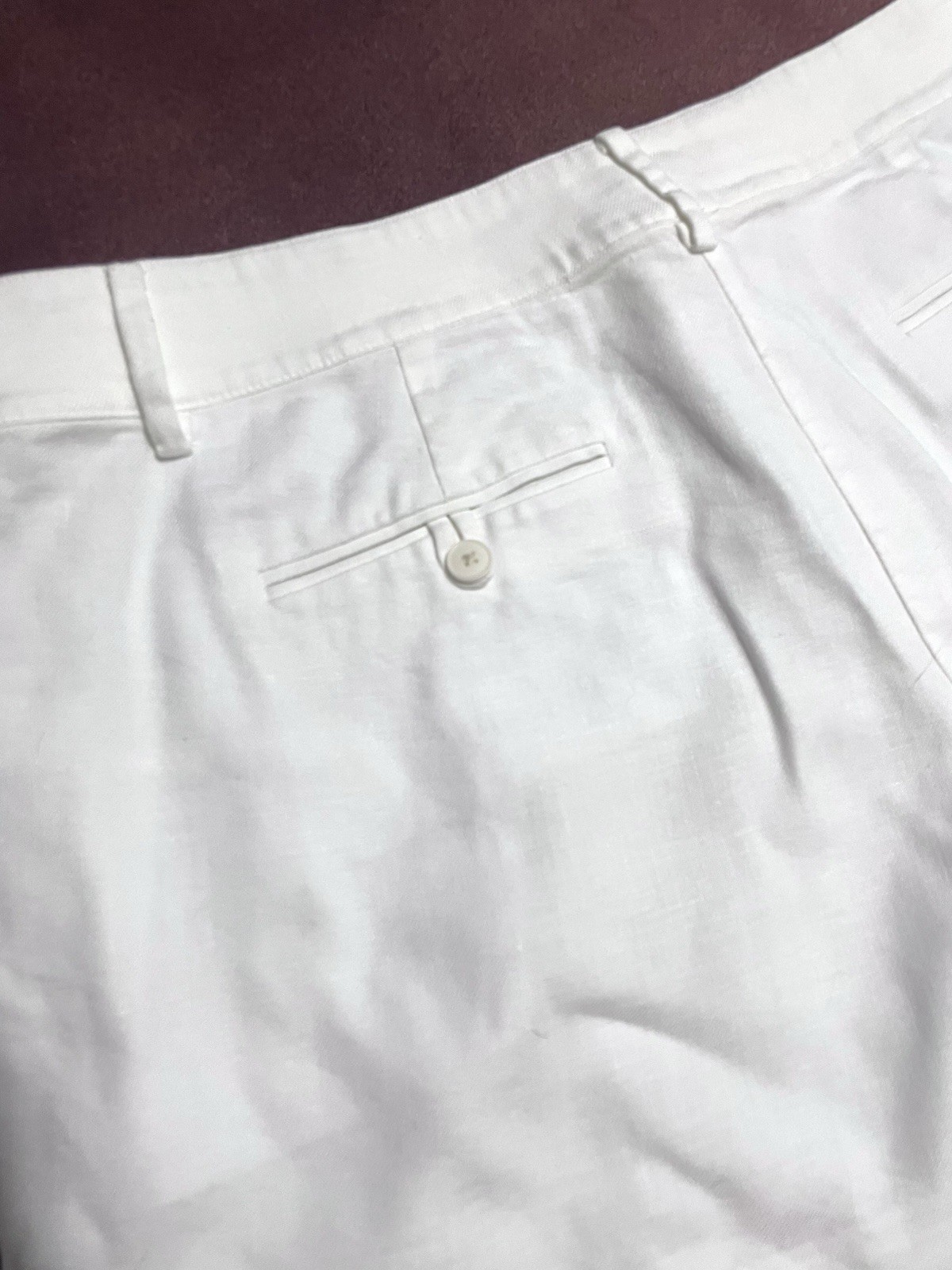 J. Crew 4” Harbor Linen Blend White Shorts Size 16 Summer Casual Travel Beach
