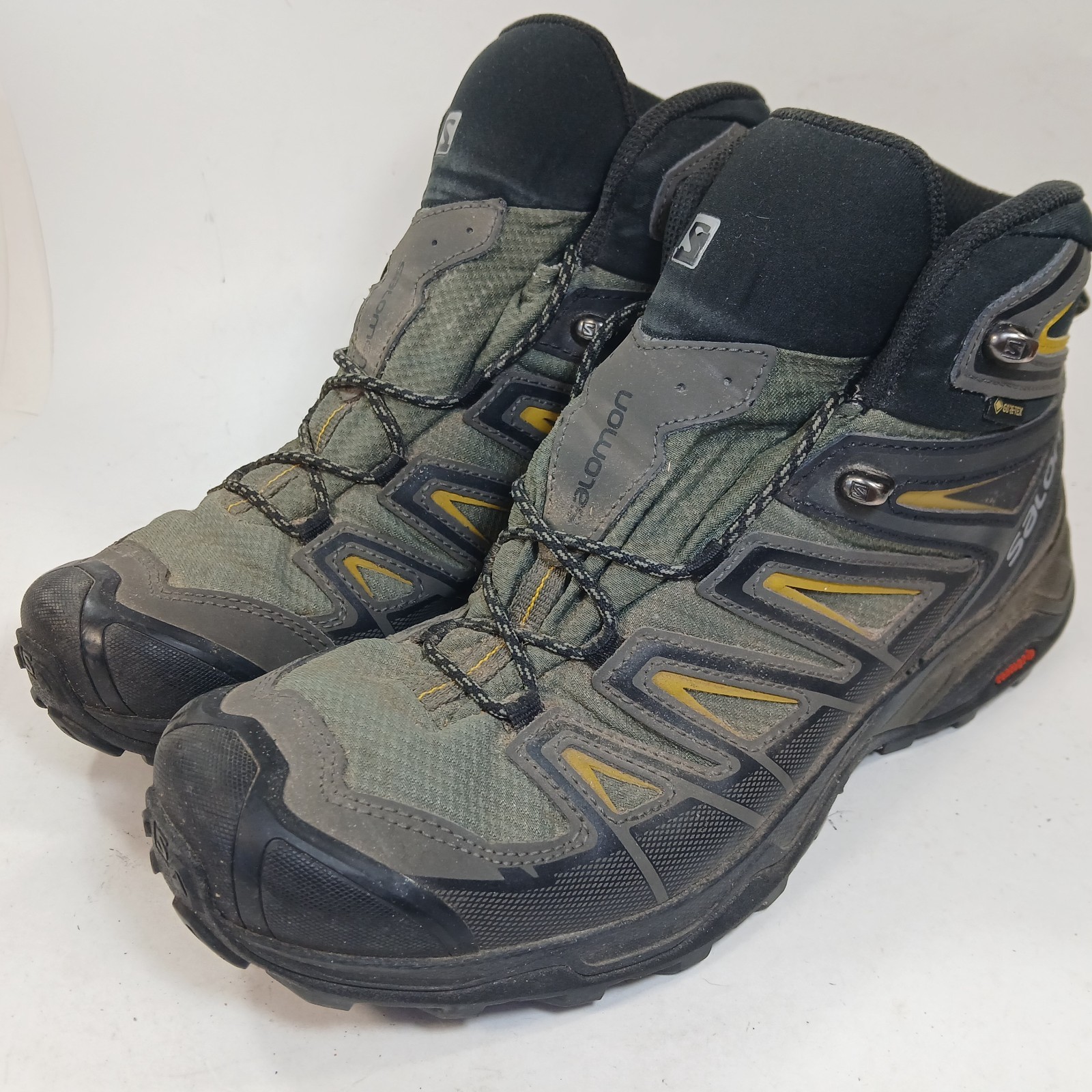 Salomon X Ultra Shoes Mens 11 Gray GTX Waterproof Outdoor Hiking Trail