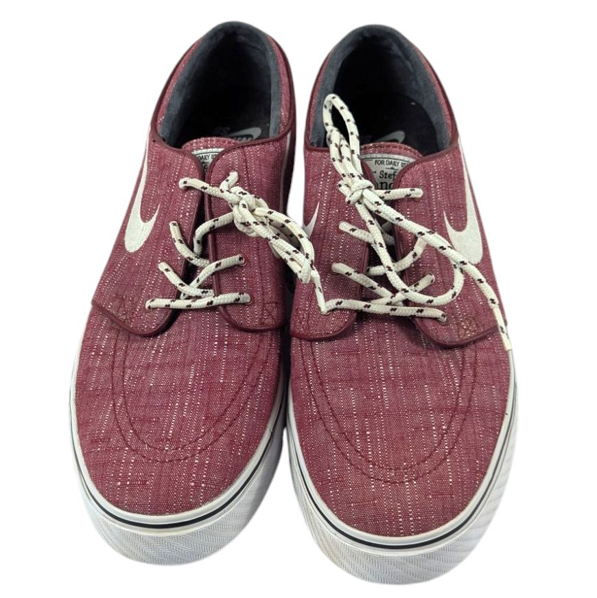 Nike SB Zoom Stefan Janoski Maroon/White 615957-616 Mens SIZE 11.5 Shoe Sneaker