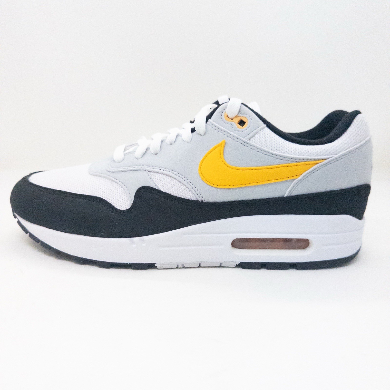 Nike Air Max 1 Steelers Grey White University Gold Black FD9082-104 Men Sz 10