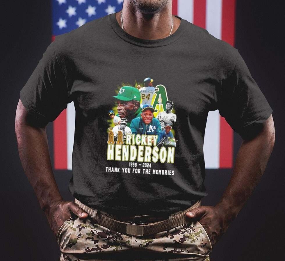 Rickey Henderson 1958 2024 thank you for the memories