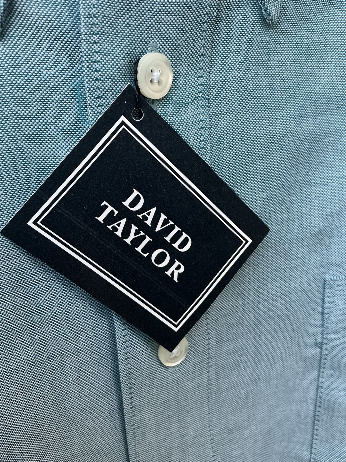 Vintage David Taylor Sears Single Needle Stitch LS Shirt Men’s 16 34/35 RARE NWT