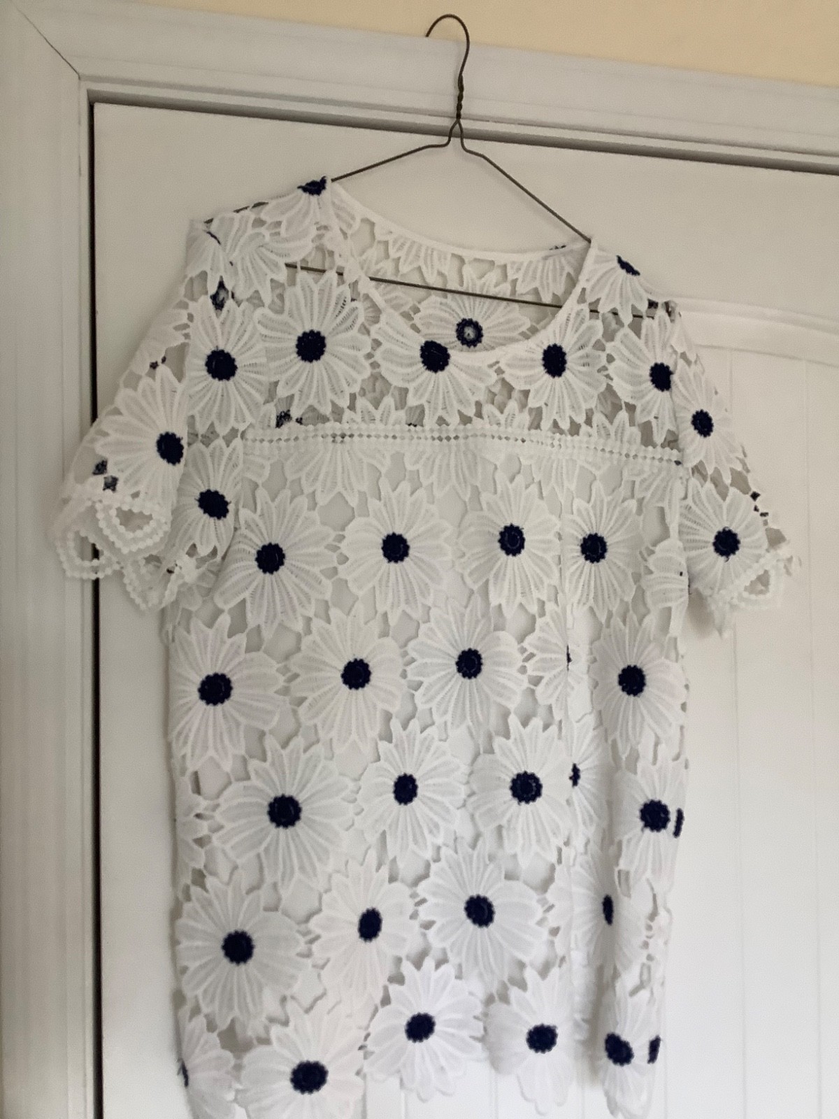 RAFAELLA SHORT SLEEVE embrodery TOP