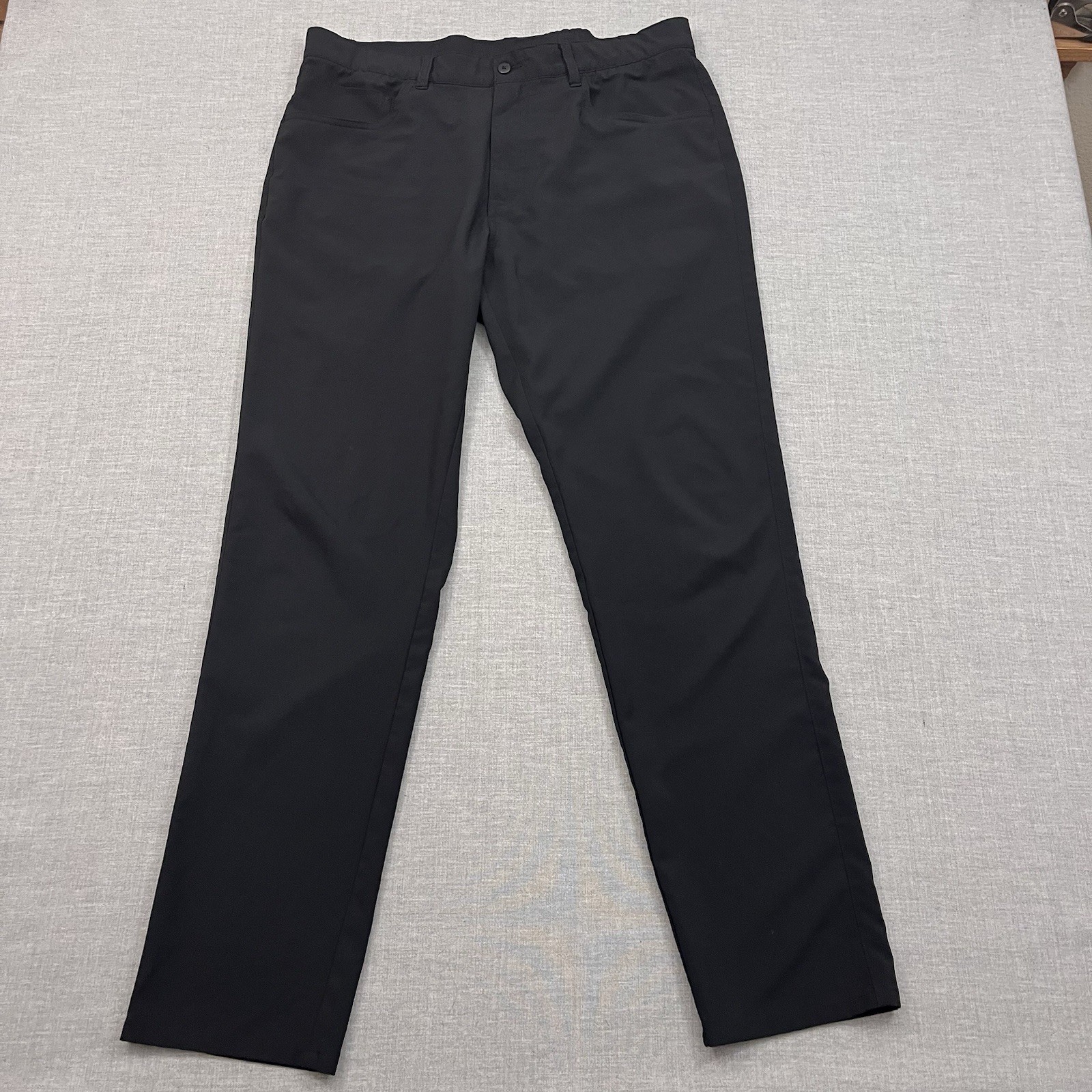 Footjoy Moxie Pants Mens 36×32 Black Performance Golf Chino 31315