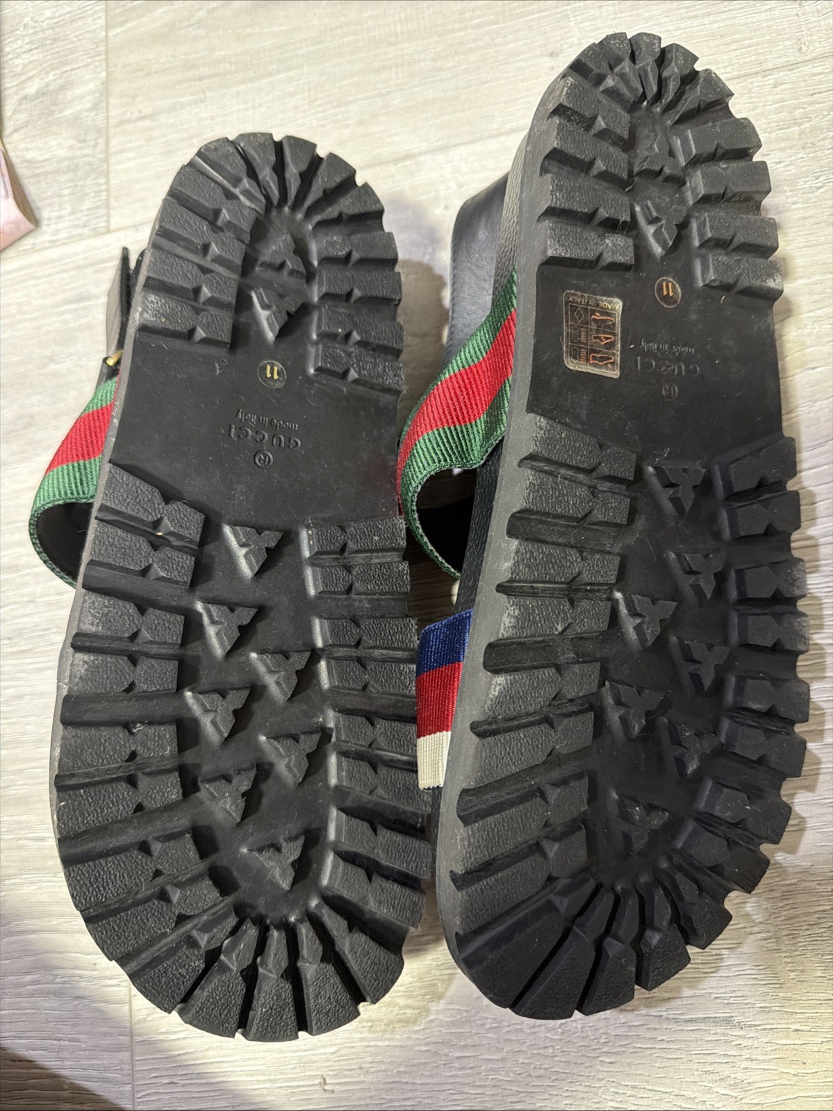 Gucci Men’s Web Sandals