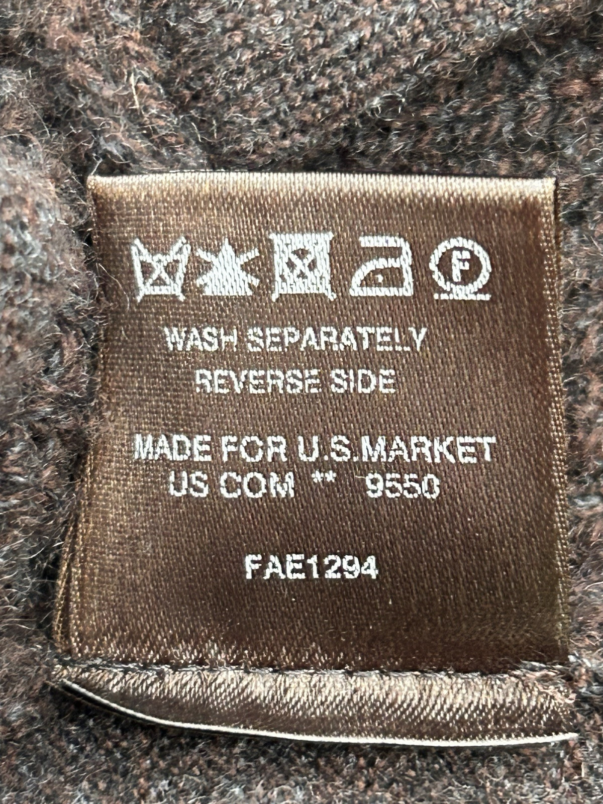 LORO PIANA Italy 100% Cashmere & Suede Goatskin Dark Brown Sweater Vest 40 Small