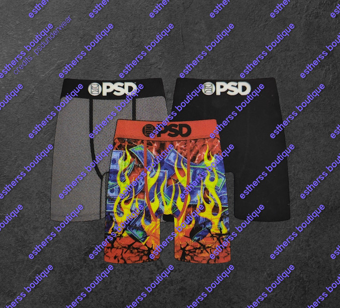 🔥Men’s PSD 3 Pack underwear boxer S M L XL Premium Polyester & Elastane🔥