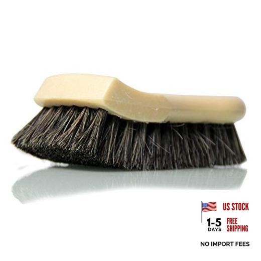 Long Bristle Horse Hair Leather Cleaning – Leather to Gently Clean Brush Brush