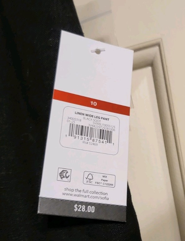 Sophia Vergara, Dress Pants, Size 10, Flat Front, 3 Pockets